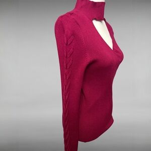 Hippie Rose ribbed fashion sweater, size XL